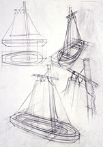 Construction drawing: pencil