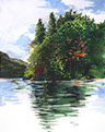 Landscape: watercolors